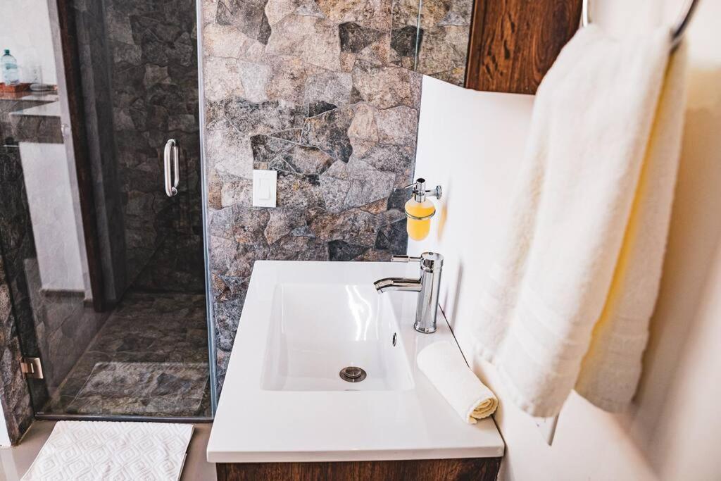 Cabana El Alamo Con Jacuzzi Villa Valle de Guadalupe Eksteriør bilde