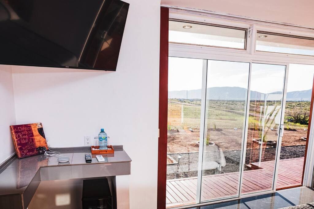 Cabana El Alamo Con Jacuzzi Villa Valle de Guadalupe Eksteriør bilde